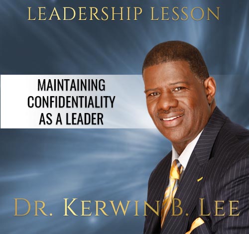 Kerwin Lee Maintaining Confidentiality Leader